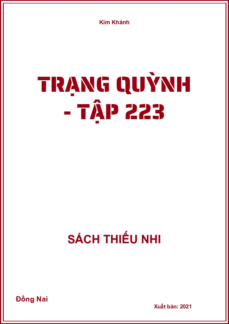 Trạng Quỳnh - Tập 223
