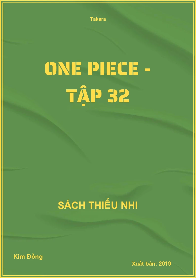 One Piece - Tập 32