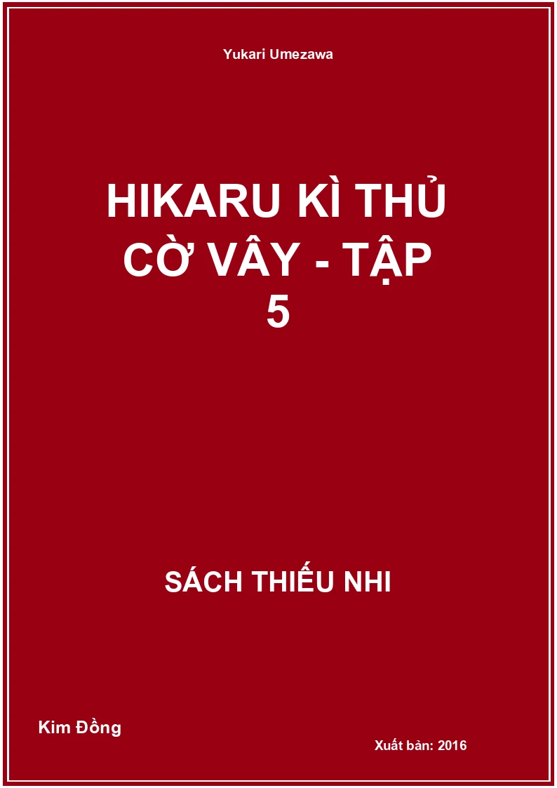 Hikaru kì thủ cờ vây - Tập 5