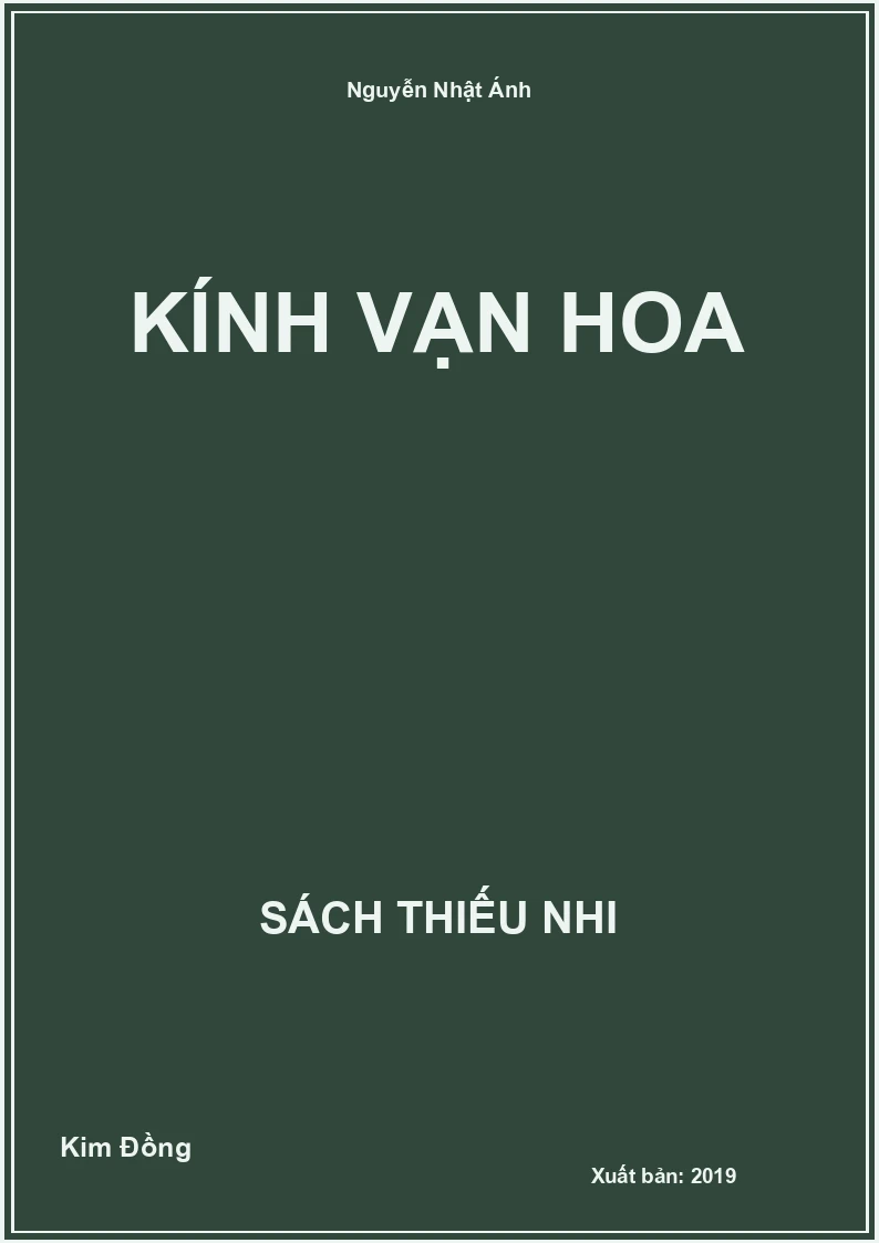 Kính vạn hoa