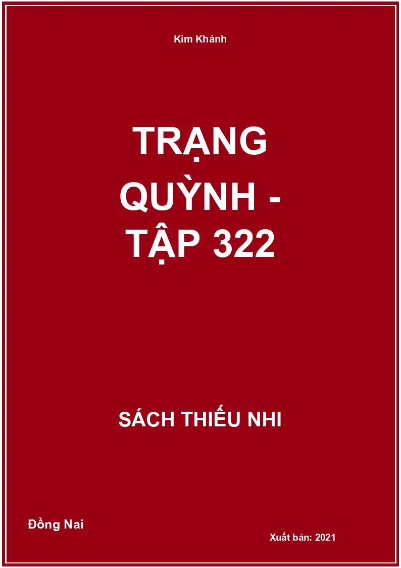 Trạng Quỳnh - Tập 322