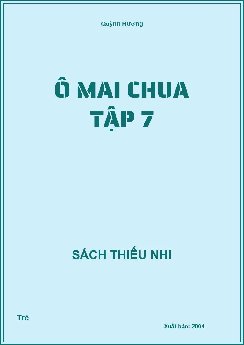 Ô Mai Chua Tập 7