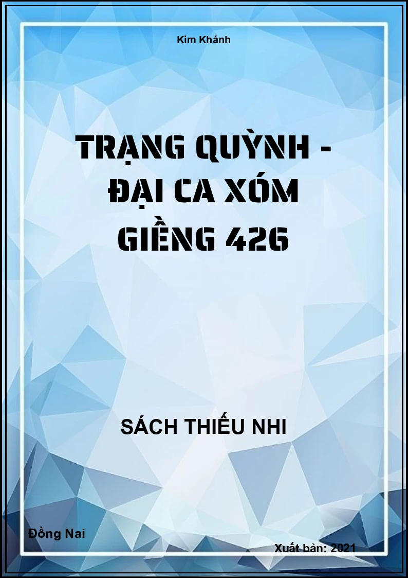 Trạng Quỳnh - đại ca xóm giềng 426