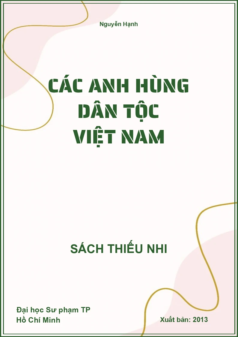 Các Anh hùng dân tộc Việt Nam