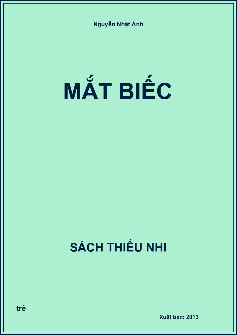 Mắt biếc