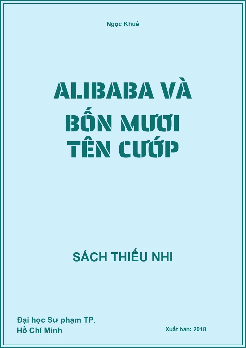 Alibaba Và Bốn Mươi Tên Cướp