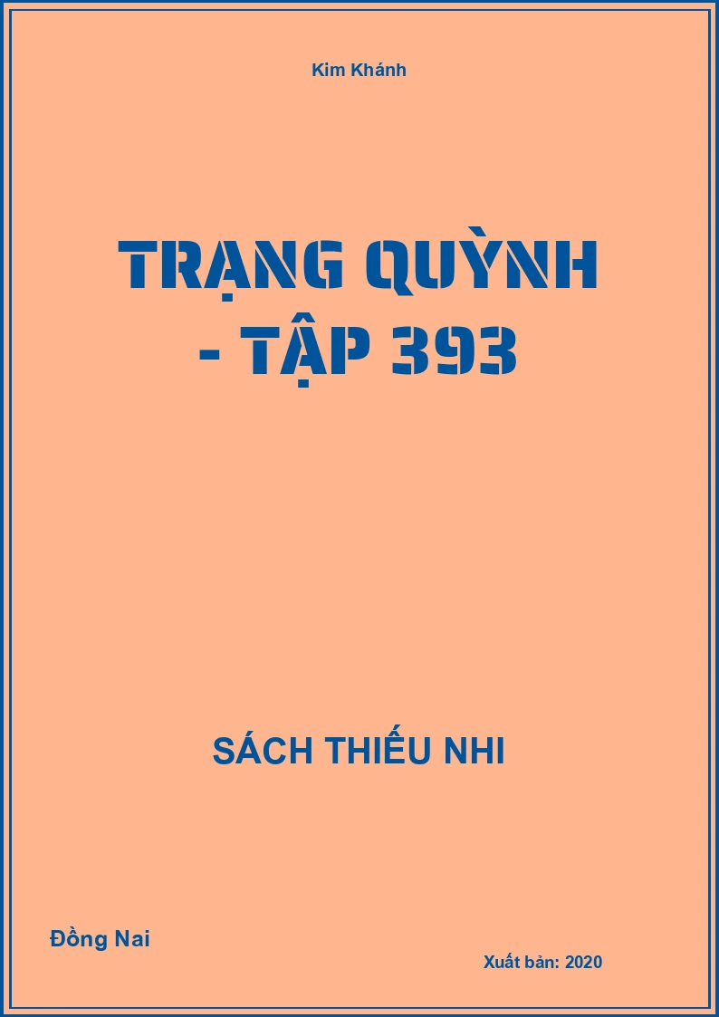 Trạng Quỳnh - Tập 393