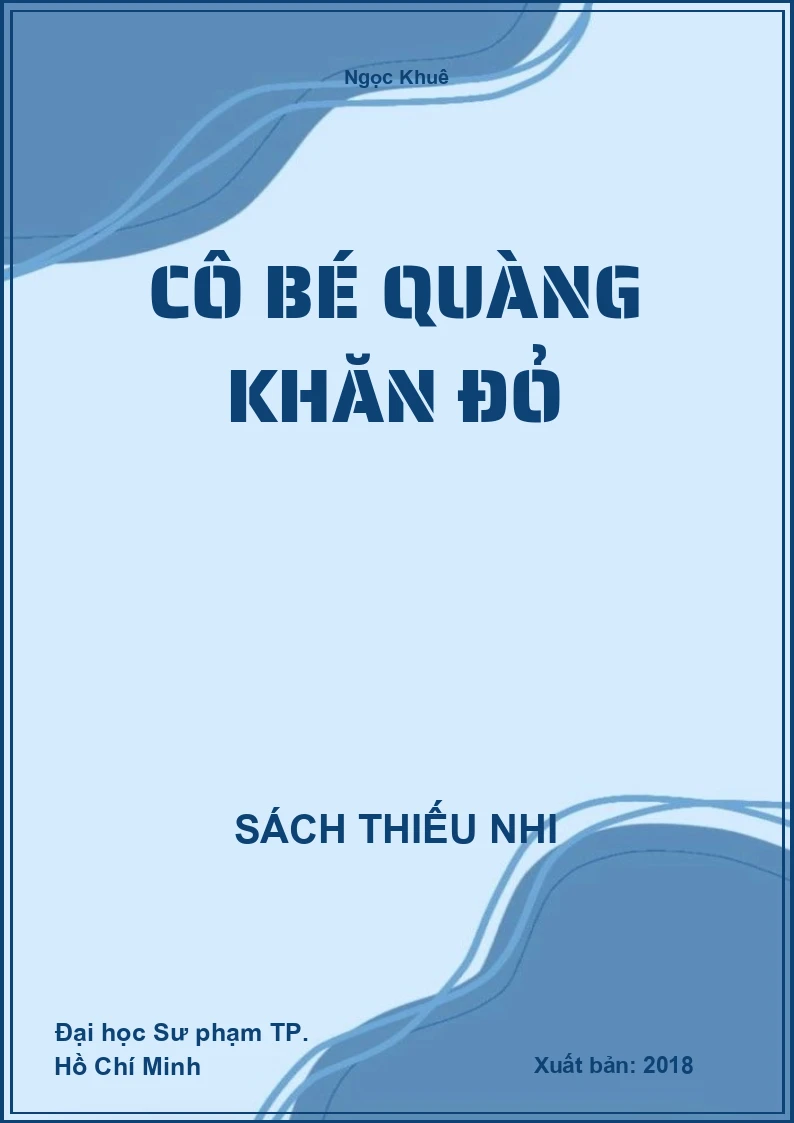 Cô Bé Quàng Khăn Đỏ