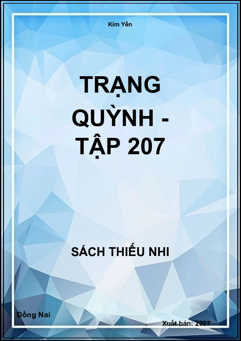 Trạng Quỳnh - tập 207