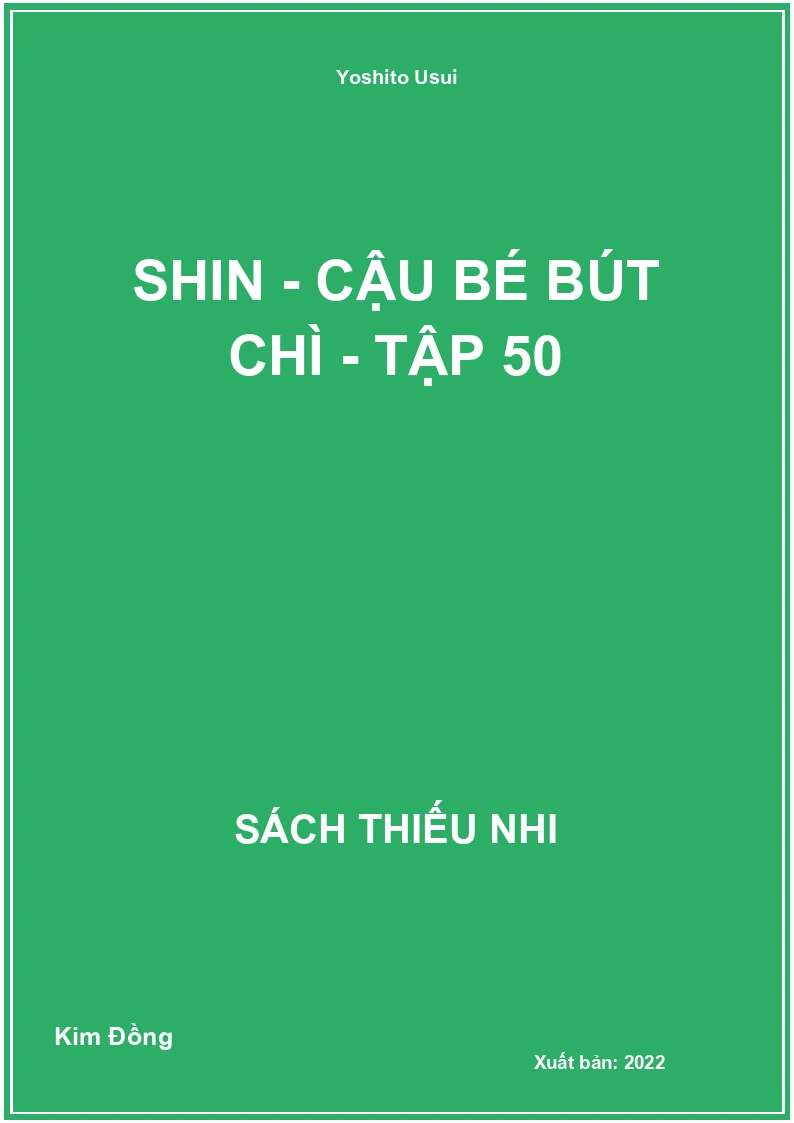 Shin - Cậu bé bút chì - Tập 50