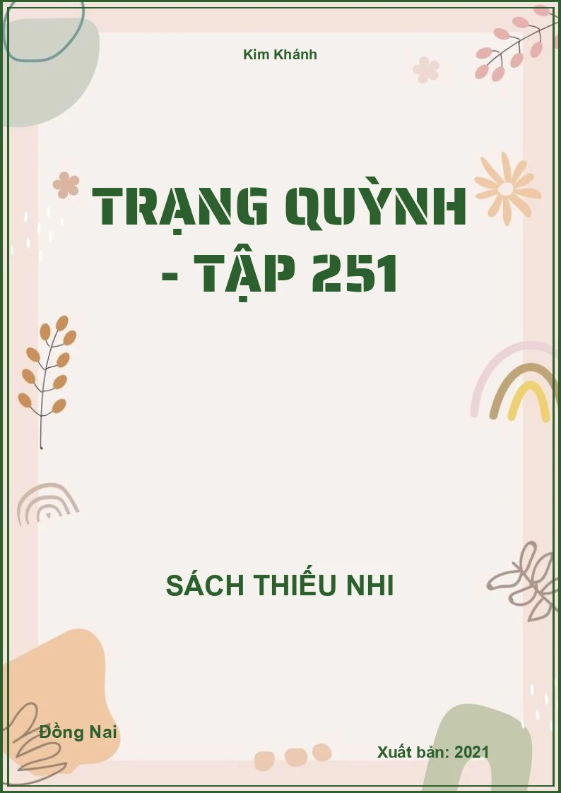 Trạng Quỳnh - Tập 251