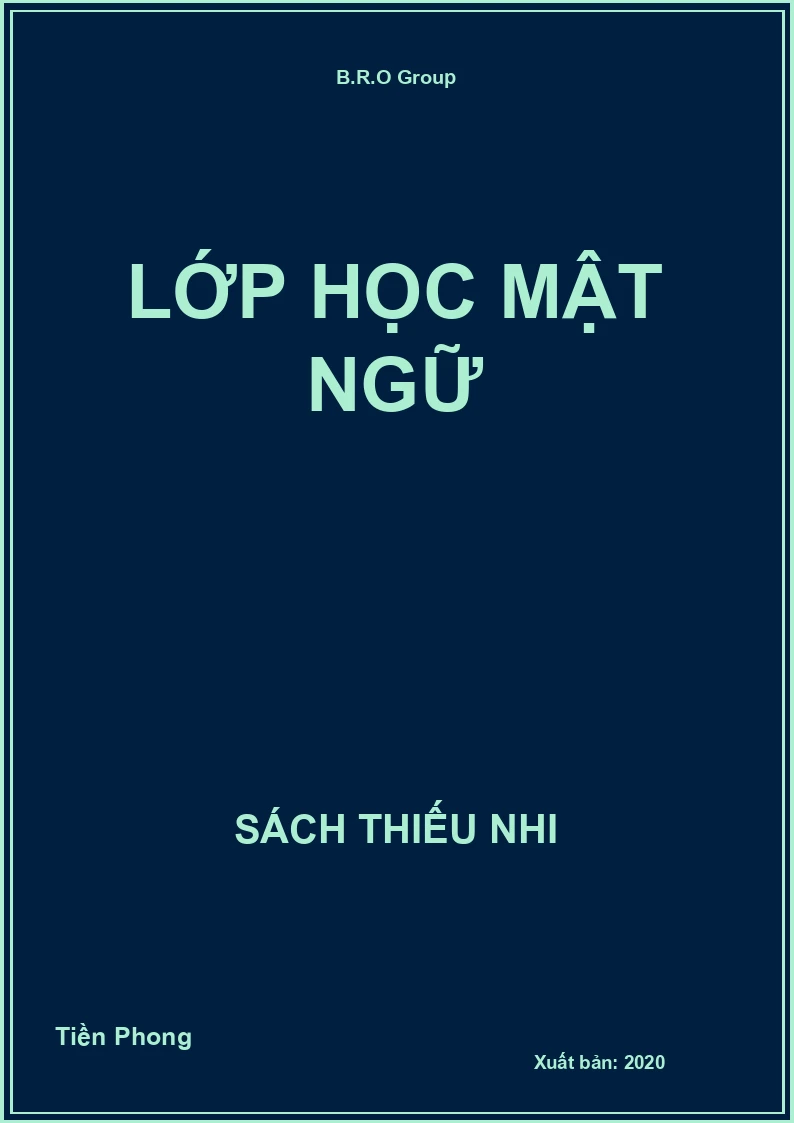 Lớp học mật ngữ