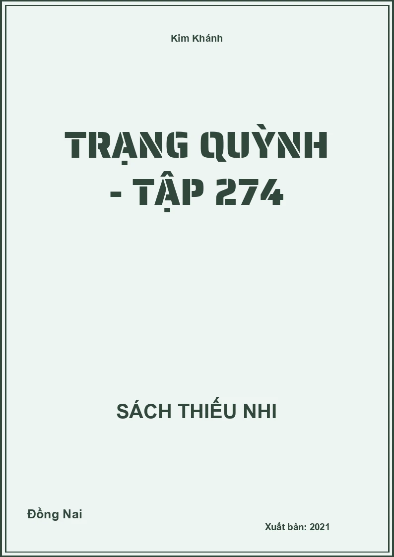 Trạng Quỳnh - Tập 274