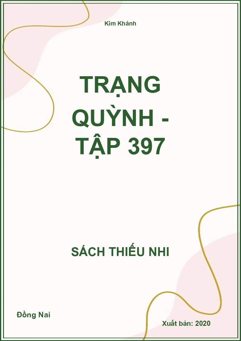 Trạng Quỳnh - Tập 397
