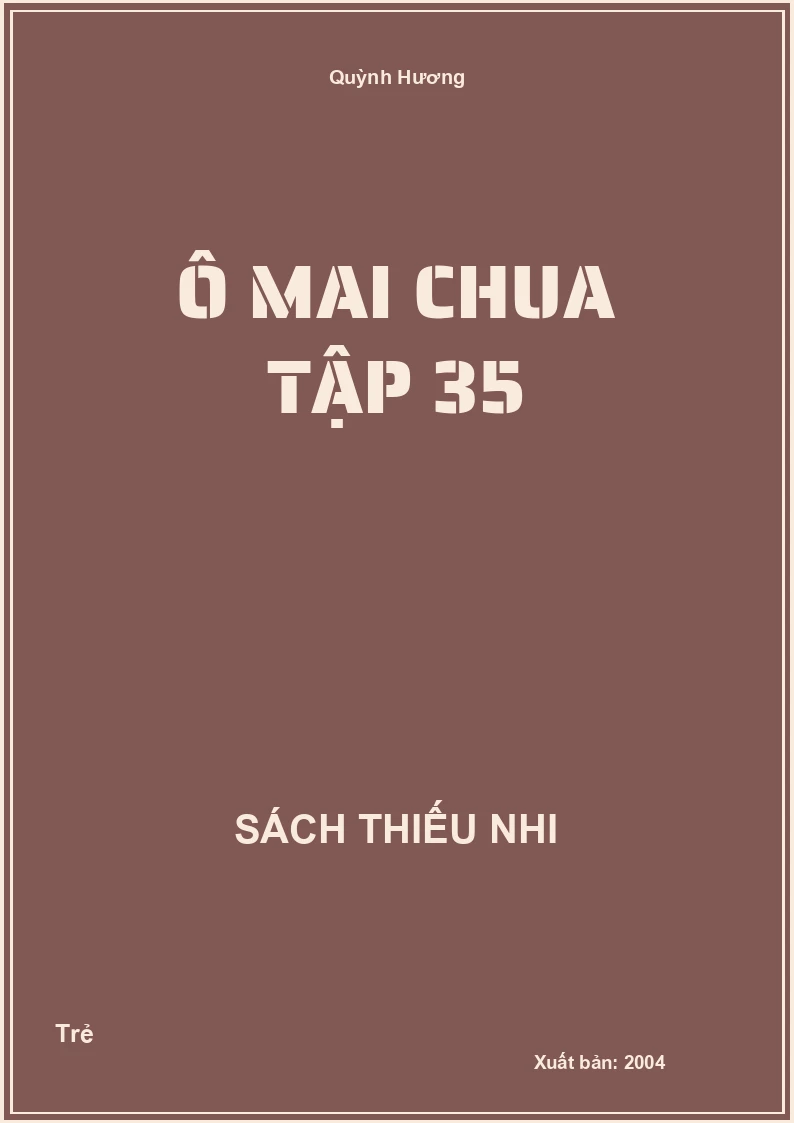 Ô Mai Chua Tập 35