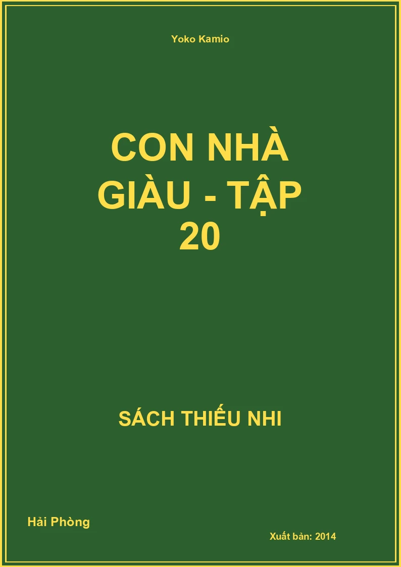 Con nhà giàu - Tập 20