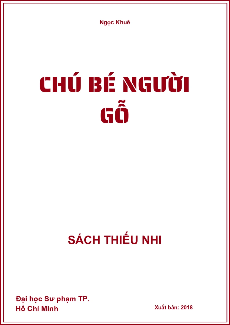 Chú Bé Người Gỗ