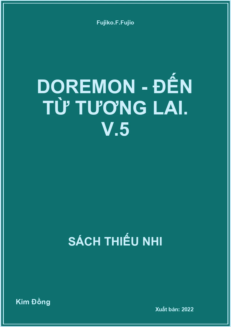 Doremon - Đến từ tương lai. V.5