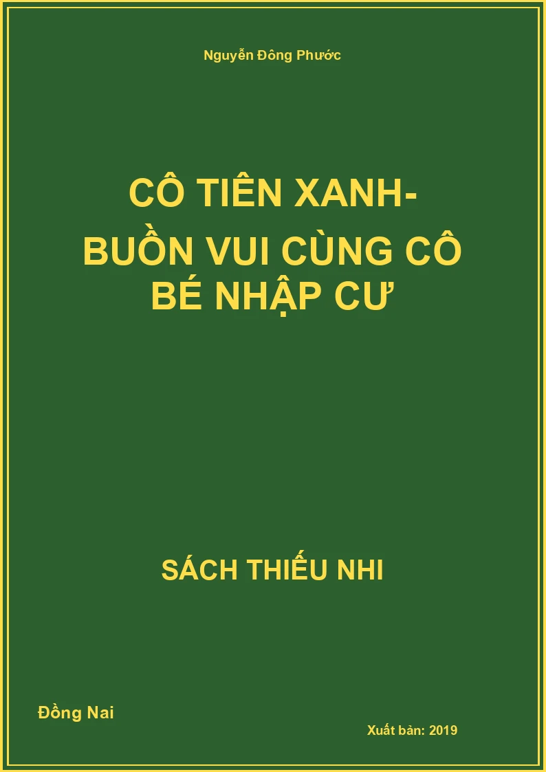Cô Tiên Xanh- buồn vui cùng cô bé nhập cư