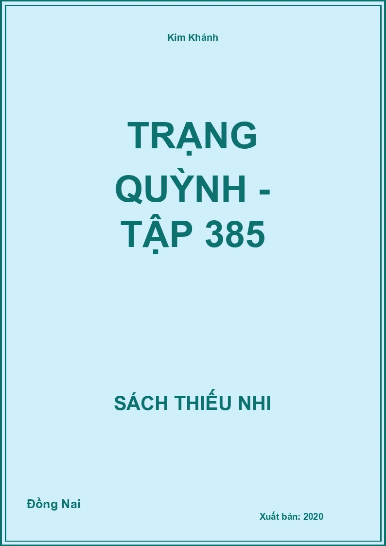 Trạng Quỳnh - Tập 385