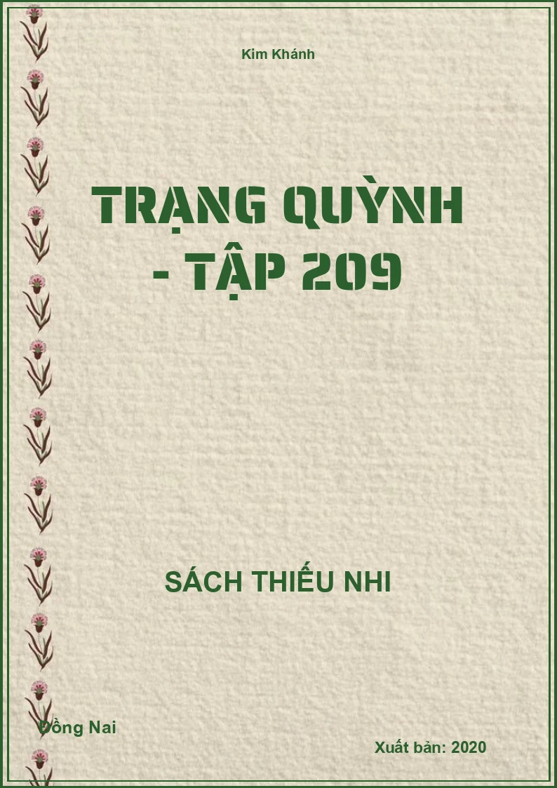 Trạng Quỳnh - Tập 209