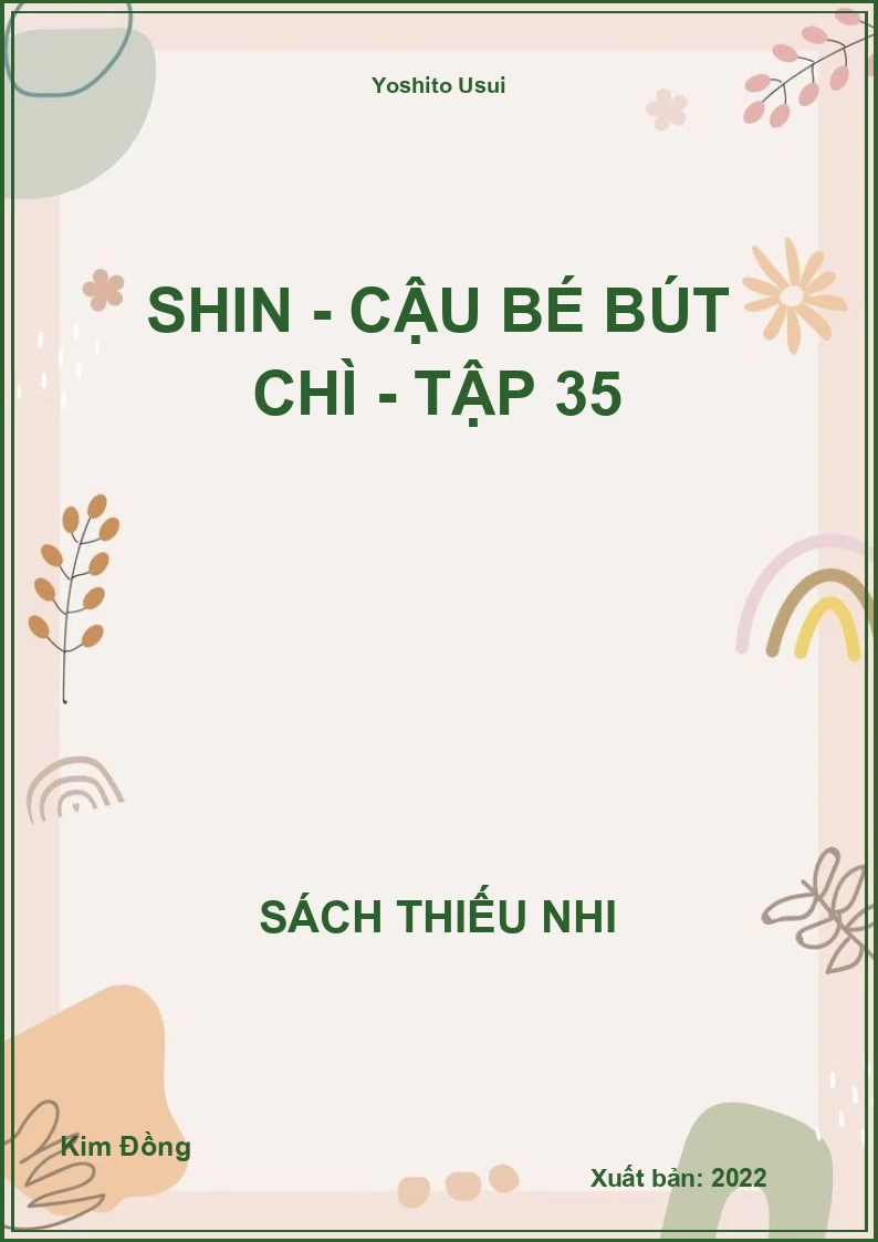 Shin - Cậu bé bút chì - Tập 35