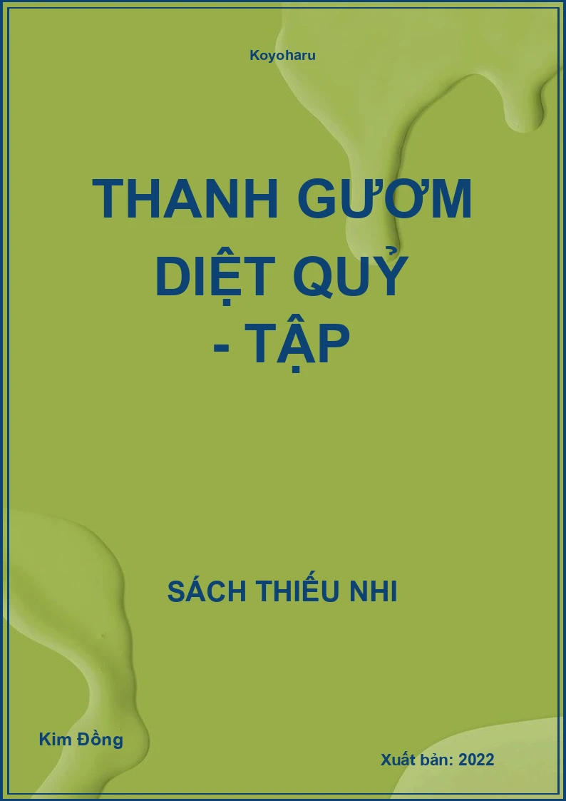 Thanh Gươm diệt quỷ - Tập