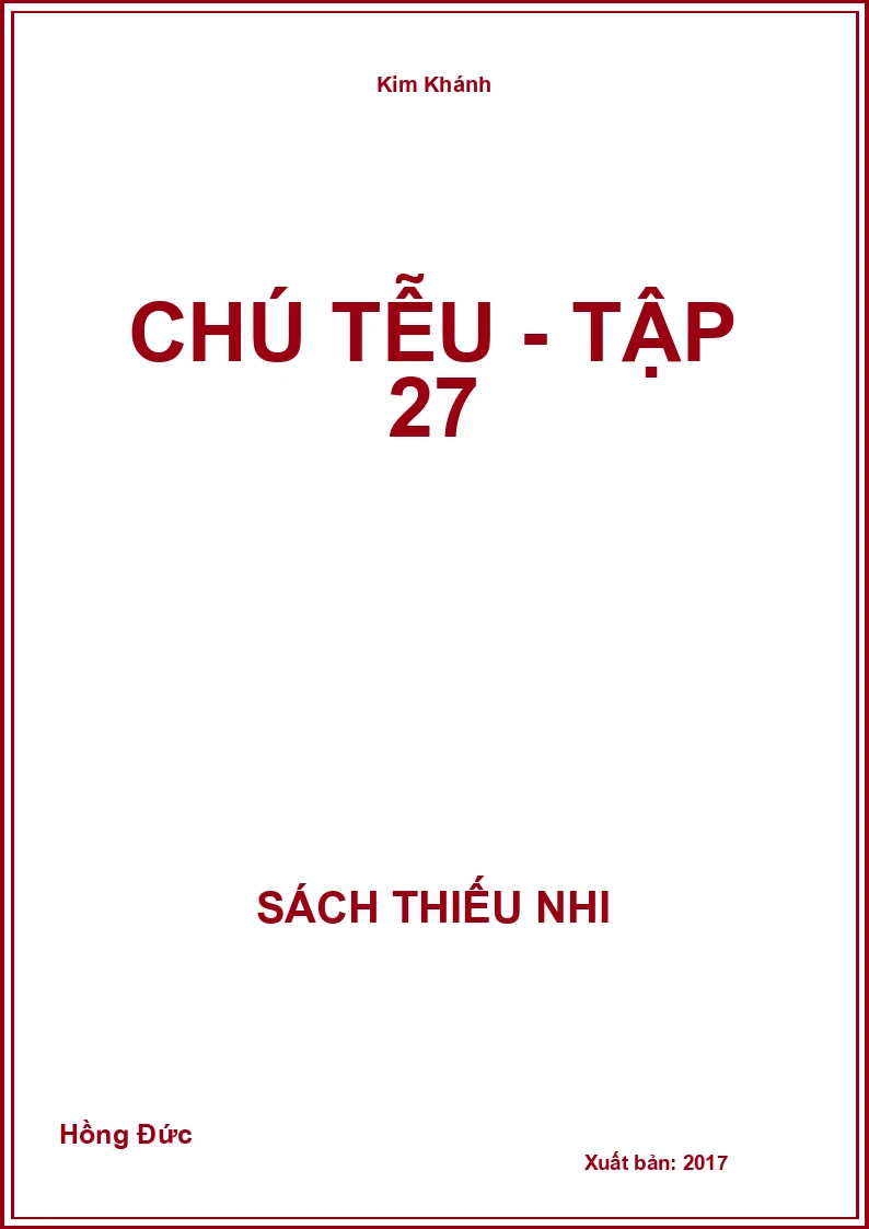 Chú tễu - Tập 27