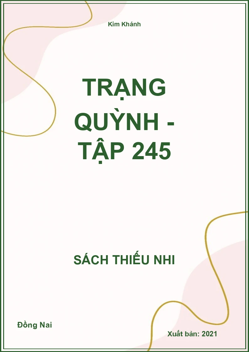 Trạng Quỳnh - Tập 245