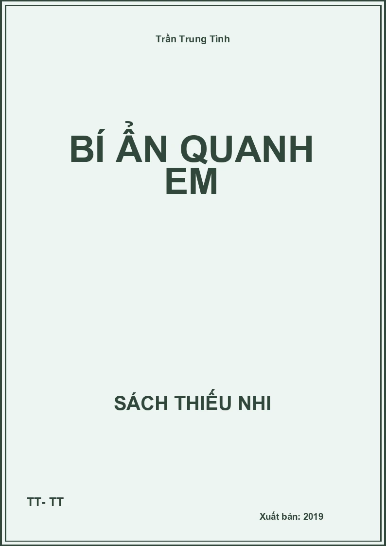 Bí ẩn quanh em