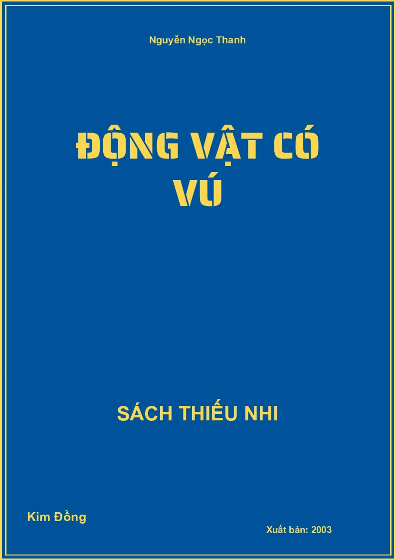 Động vật có vú