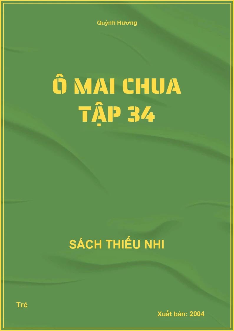 Ô Mai Chua Tập 34