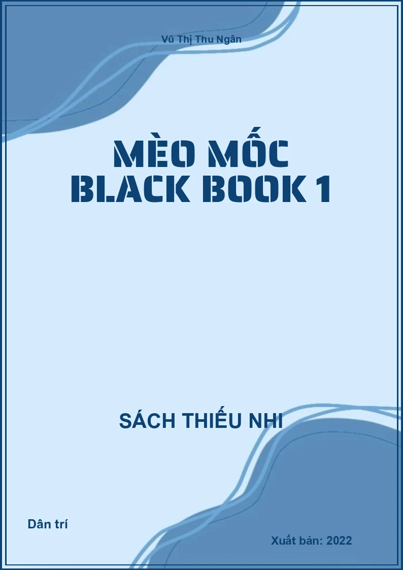 Mèo mốc black book 1