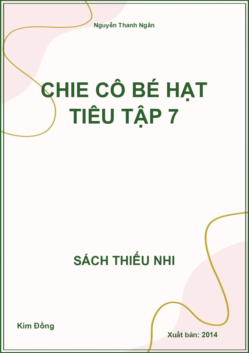 CHIE cô bé hạt tiêu tập 7