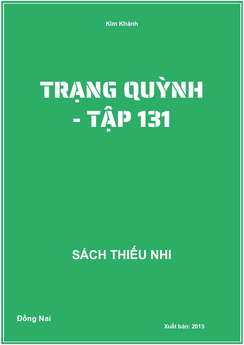 Trạng Quỳnh - Tập 131