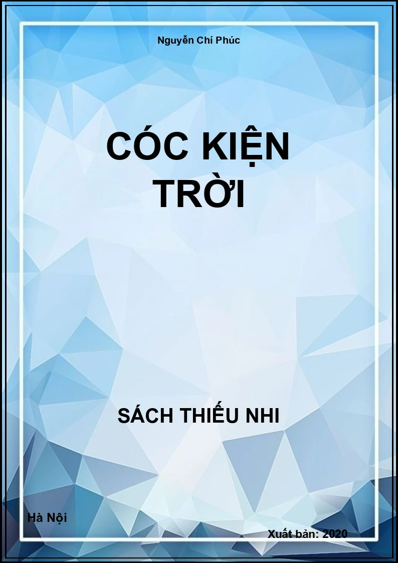 Cóc kiện trời