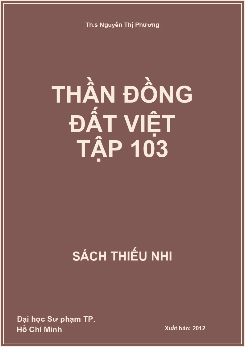 Thần đồng Đất Việt tập 103