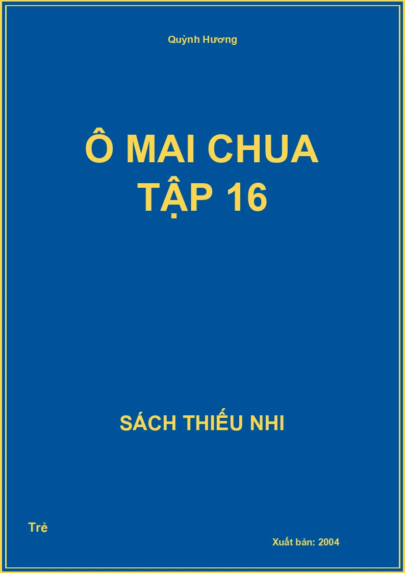 Ô Mai Chua Tập 16