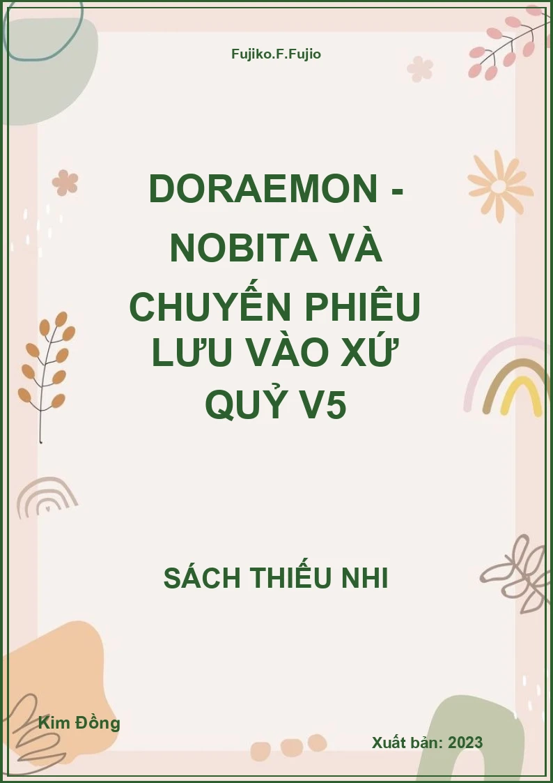 Doraemon - Nobita và chuyến phiêu lưu vào xứ quỷ V5