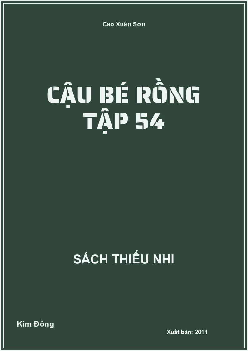 Cậu bé rồng Tập 54