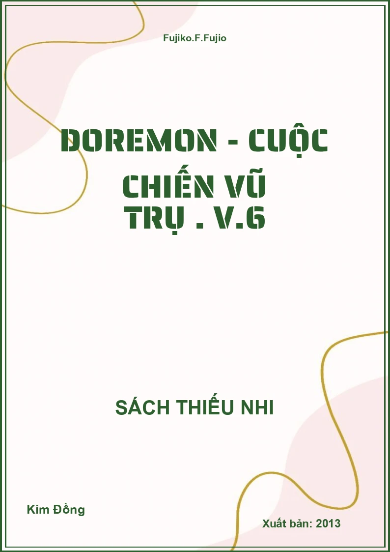 Doremon - cuộc chiến vũ trụ . V.6