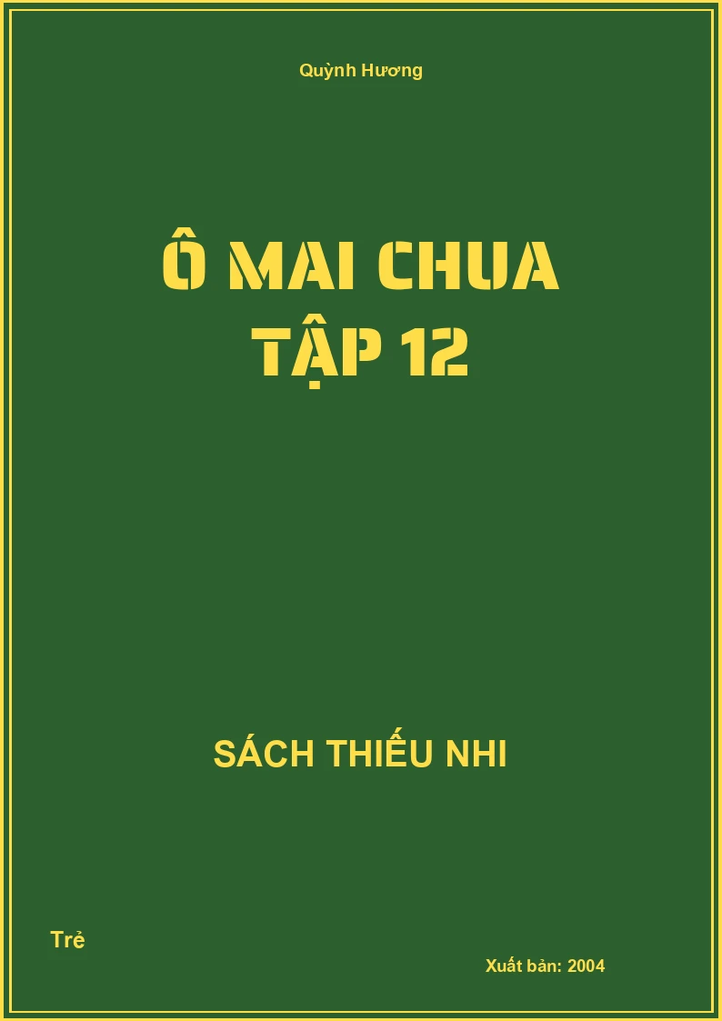 Ô Mai Chua Tập 12