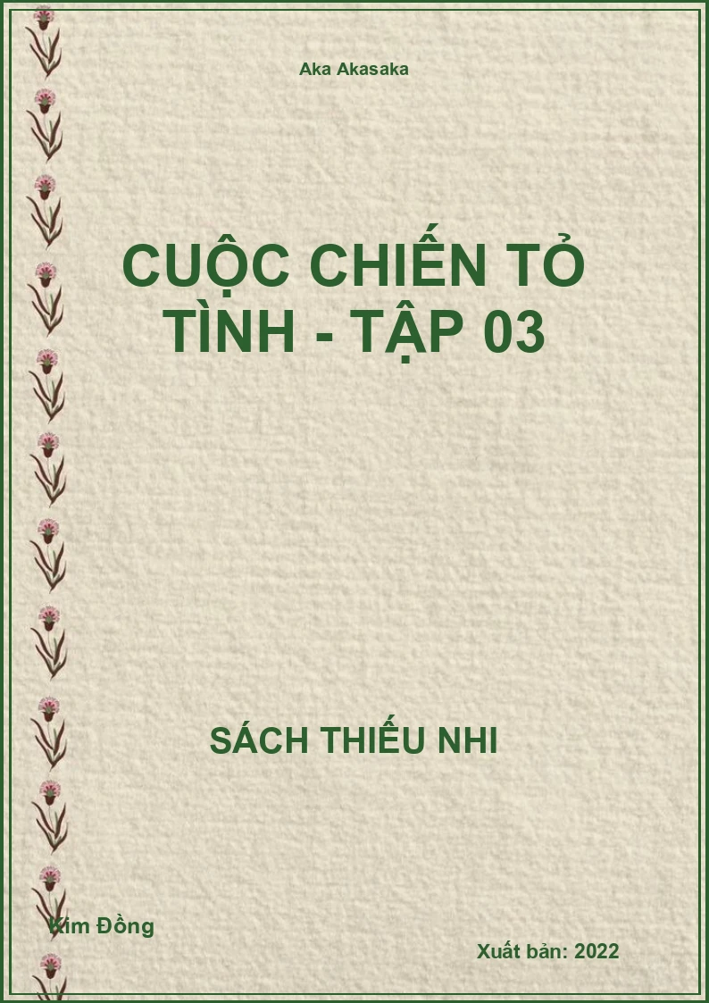 Cuộc chiến tỏ tình - Tập 03