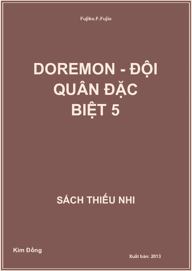 Doremon - Đội quân đặc biệt 5