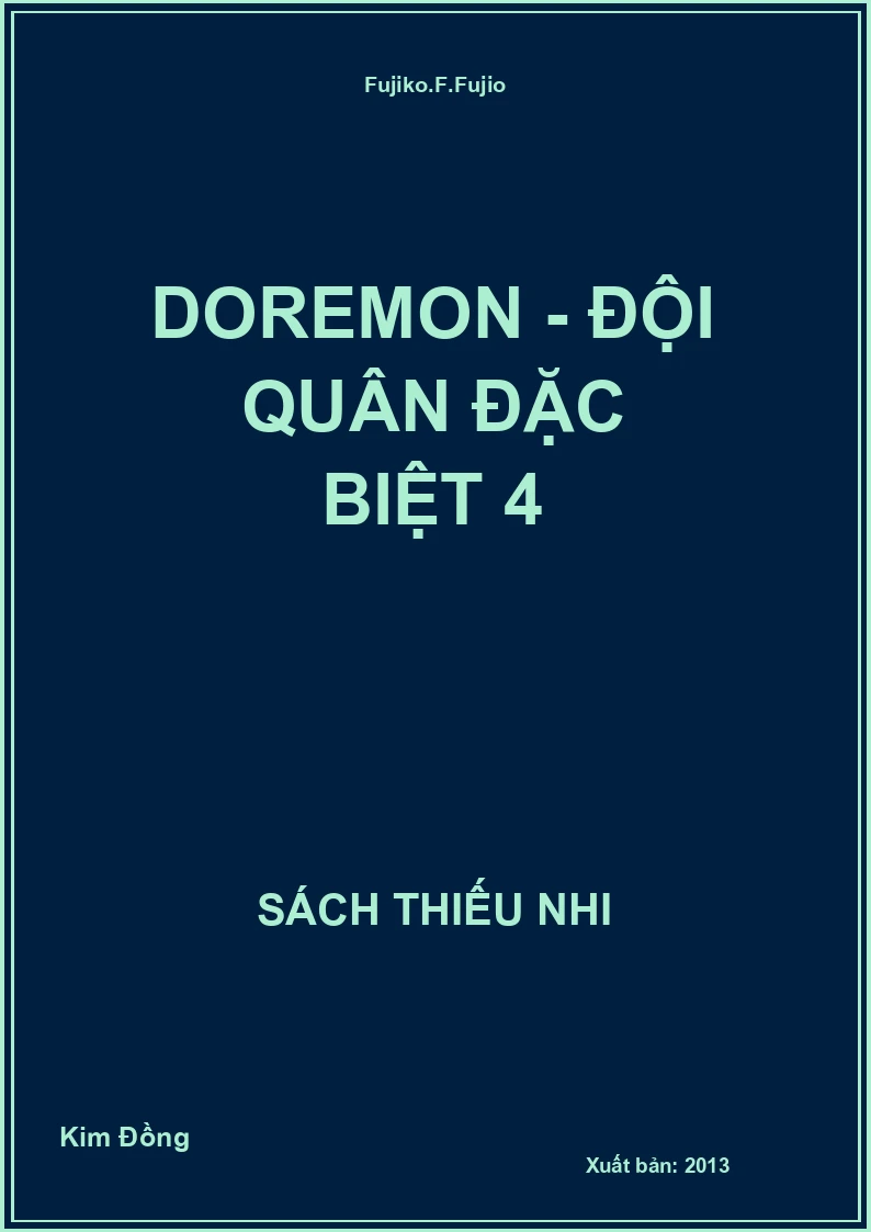 Doremon - Đội quân đặc biệt 4