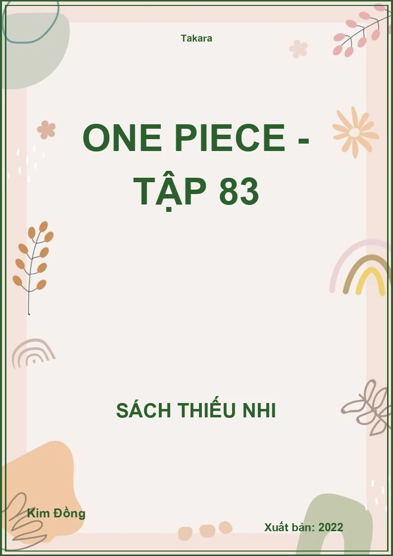 One Piece - Tập 83