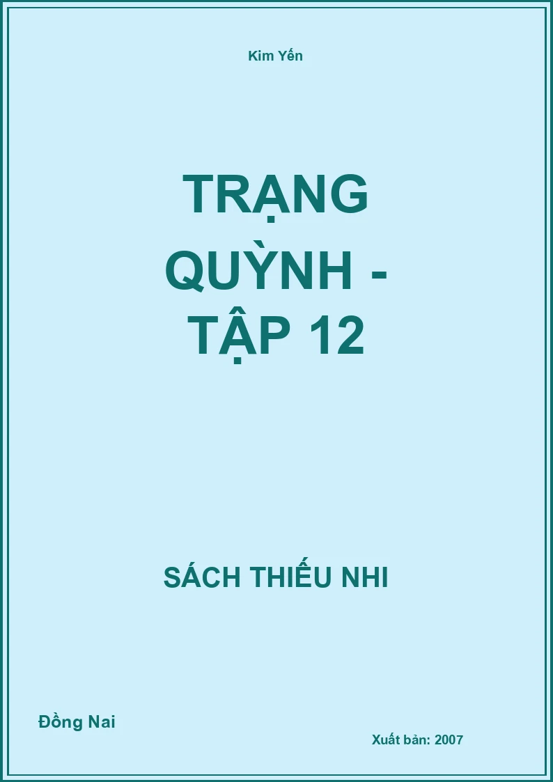 Trạng Quỳnh - tập 12