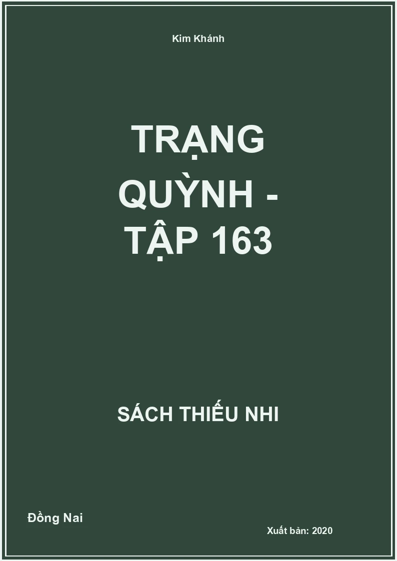 Trạng Quỳnh - Tập 163