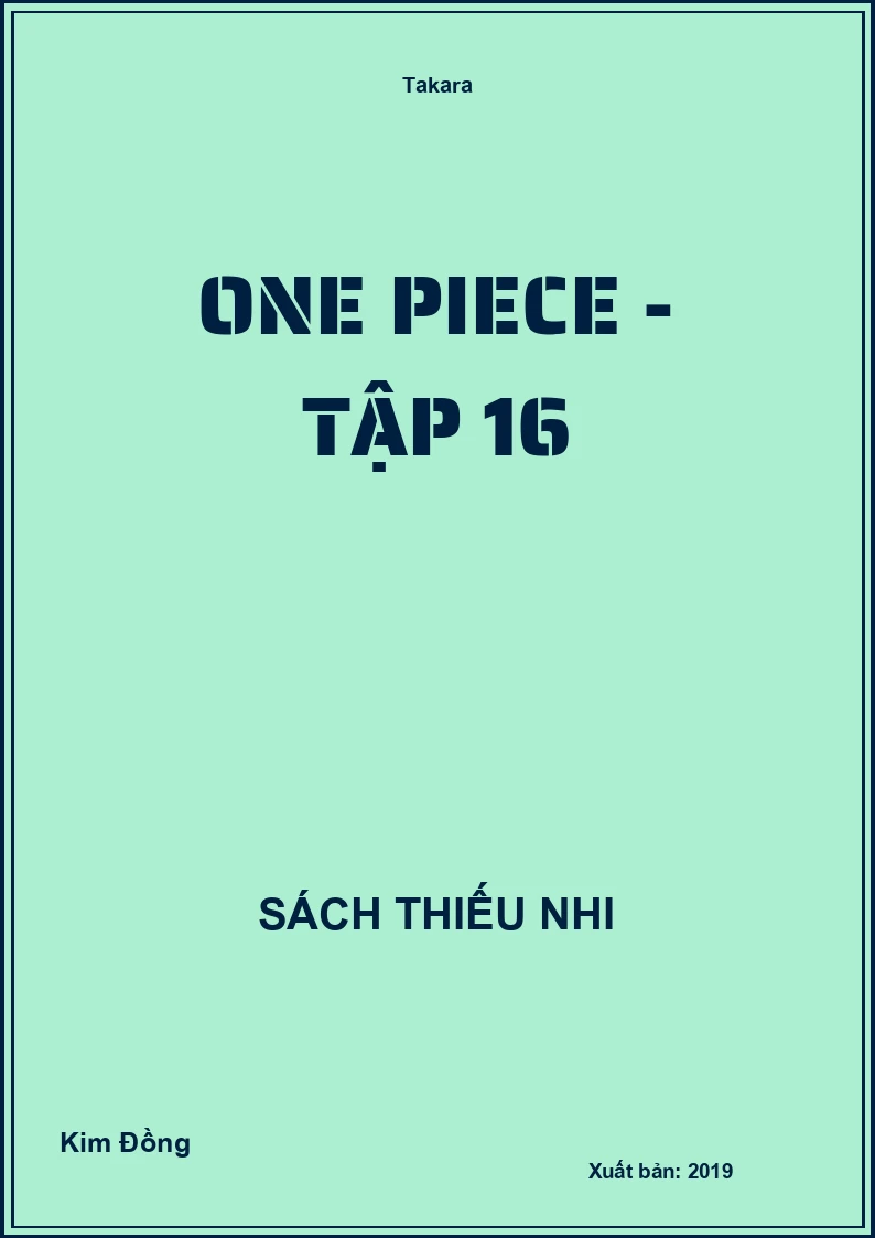 One Piece - Tập 16