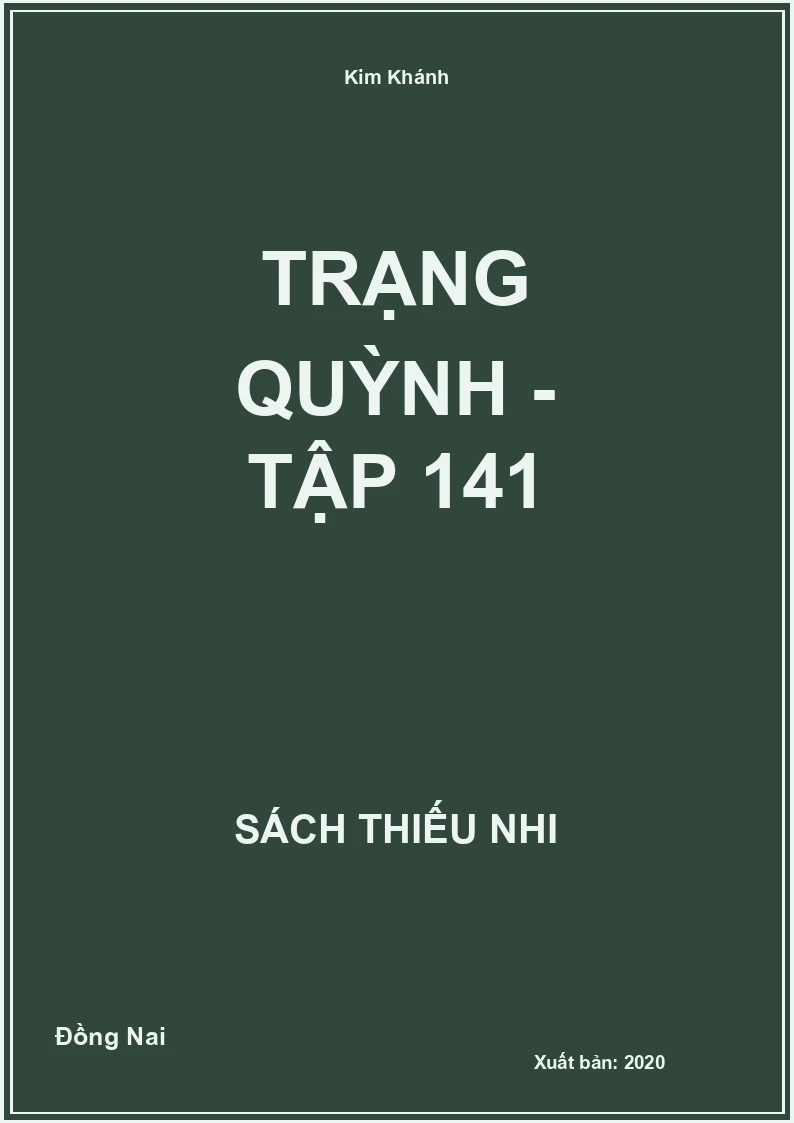 Trạng Quỳnh - Tập 141